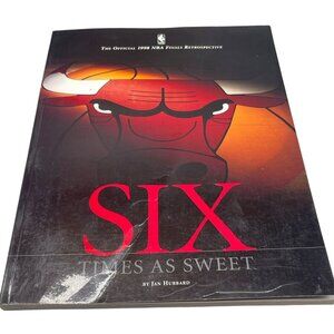 Six times as sweet by jan Hubbard paperback book 1998 English NBA finals READ